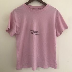 Forever 21 pink tee